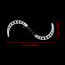 Carica l'immagine nel visualizzatore di Gallery, Buugeng LED Flow Juggling S Staff Play 366 Color Light Modes Foldable