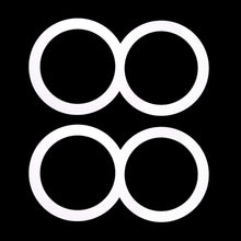 Загрузить изображение в средство просмотра галереи, Buugeng Eight Ring Flow Toy Flow Blades Flow Artist Juggling Set PVC