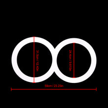 Загрузить изображение в средство просмотра галереи, Buugeng Eight Ring Flow Toy Flow Blades Flow Artist Juggling Set PVC