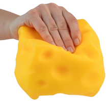 Carregar imagem no visualizador da galeria, Cheesy Squeeze Squishy Slow Rising Extra Soft Giant Block of Cheese For Kids and Adults