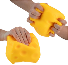 Carregar imagem no visualizador da galeria, Cheesy Squeeze Squishy Slow Rising Extra Soft Giant Block of Cheese For Kids and Adults