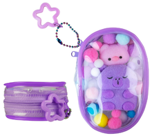 Carregar imagem no visualizador da galeria, Squishy Keychain Charms Capybara And Pig Fidget Stress Ball Toys With Pouch For Backpacks Keys More